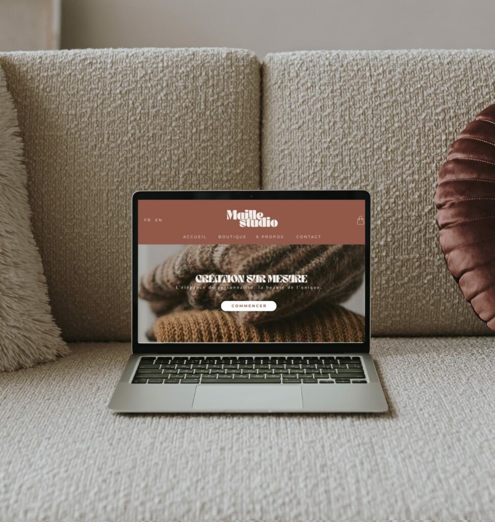 Site internet sur mesure pour valoriser votre marque et vos valeurs